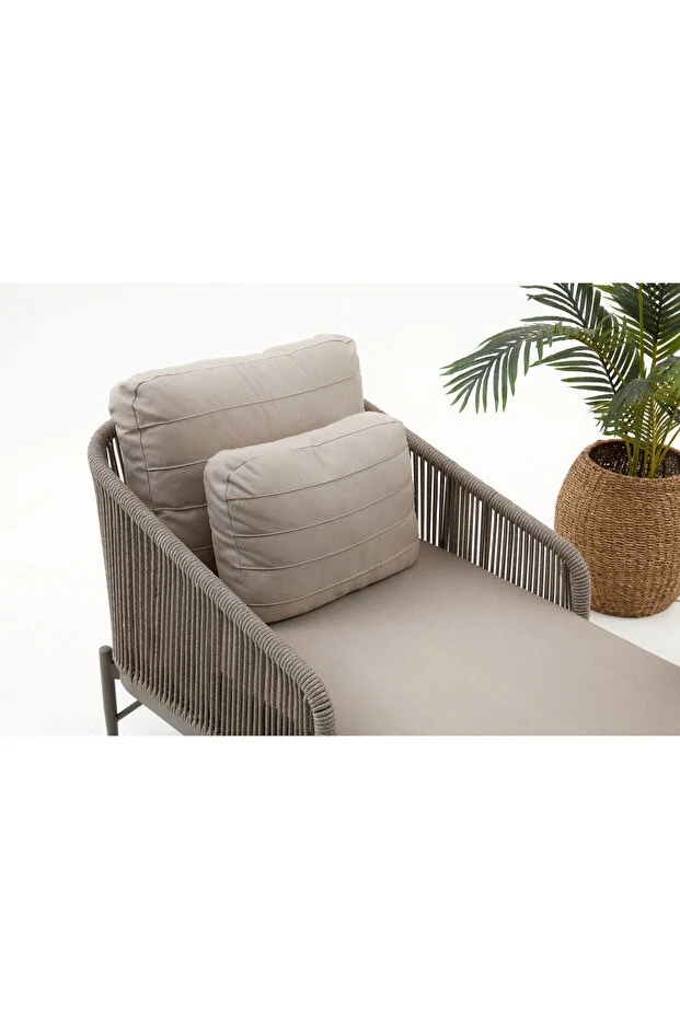 Mono Tekli Şezlong - Cappucino